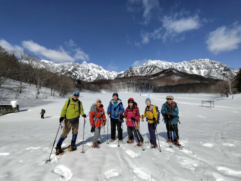 鏡池から戸隠連山