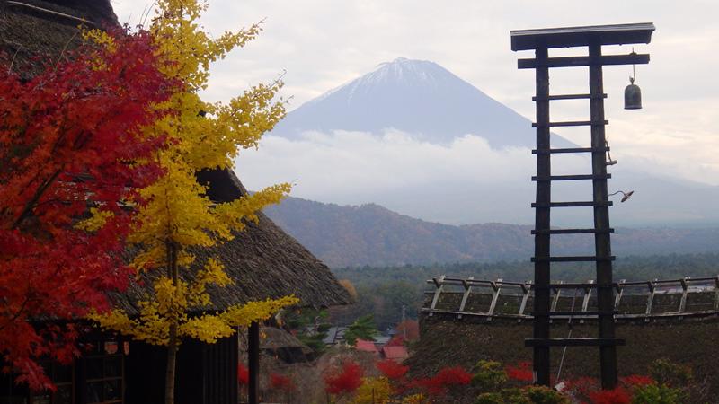 根場からの富士山