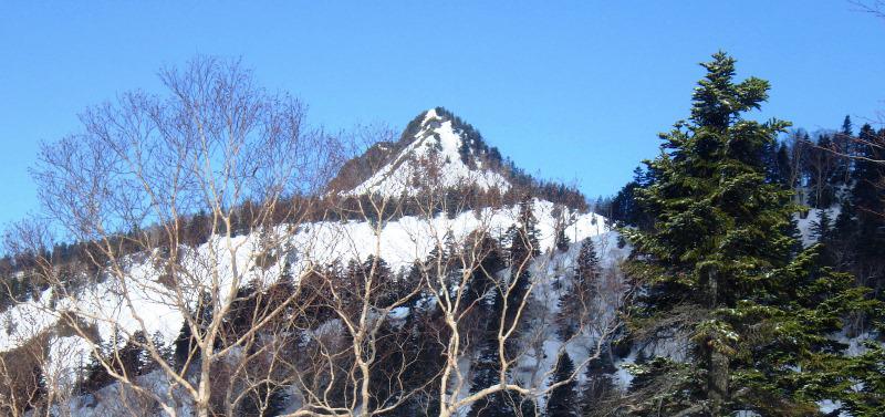 鋭く尖った景鶴山
